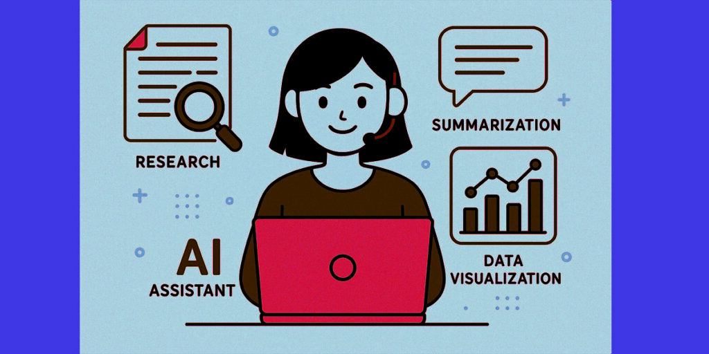 AI assistant for research insights